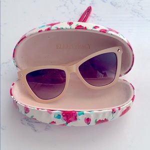 Watercolor Rose Glasses Case